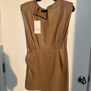 NWT - Leather Dress